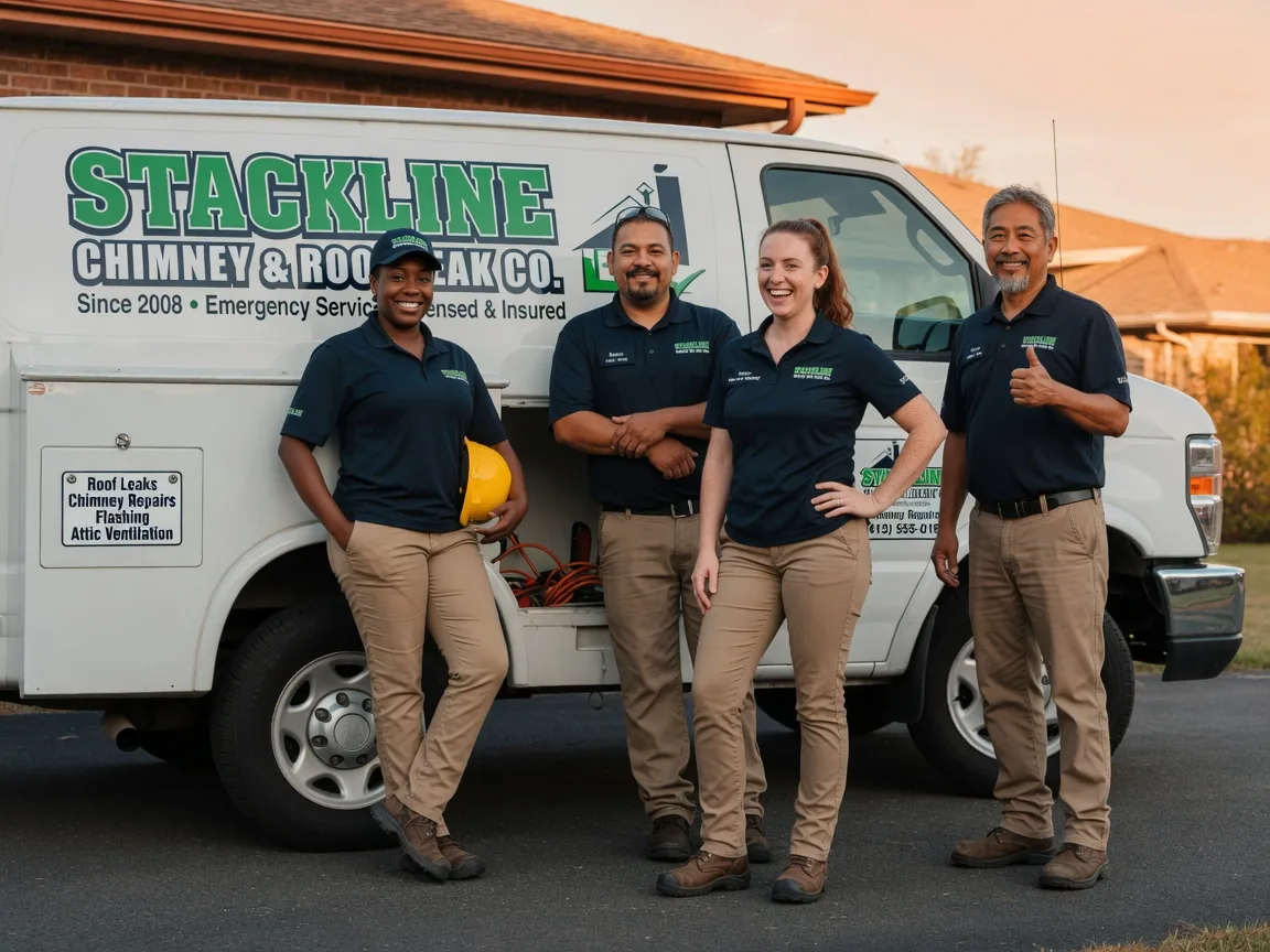 Chimney flashing repair company in Holland, IA